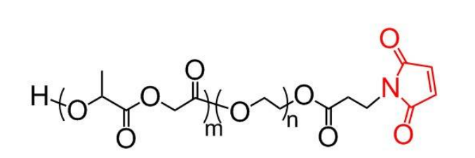 PLGA-PEG-MAL聚乳酸-羥基乙酸共聚物-聚乙二醇-馬來(lái)酰亞胺齊岳生物供