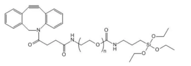 DBCO-PEG-Silane二苯并環(huán)辛炔-聚乙二醇-硅烷|DBCO和疊氮化合物反應(yīng)說(shuō)明
