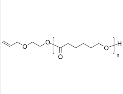 PCL-allyl 聚己內(nèi)酯-烯丙基氧乙基 末端雙鍵 生物降解高分子