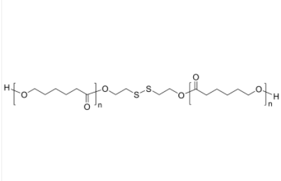 PCL-2OH-disulf 聚己內(nèi)酯-雙羥基 鏈中間為二硫鍵