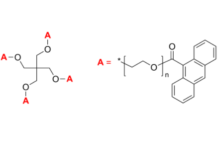 4-Arm PEG-An 4臂星形-聚乙二醇-蒽 熒光標(biāo)記
