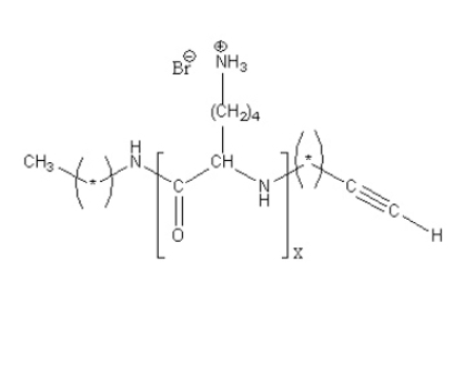 AK-PLKB 聚L賴氨酸氫溴酸鹽-炔基 端基修飾 AK-PLKB 聚L賴氨酸氫溴酸鹽-炔基 端基修飾