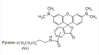 Pyrene-PEG-Rhodamine