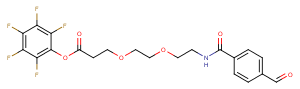 2101206-60-2 Ald-Ph-amido-PEG2-C2-Pfp ester Chemical Structure