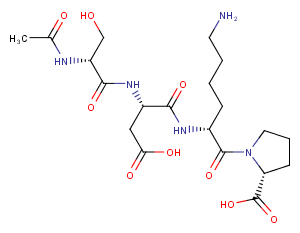 N-Acetyl-Ser-Asp-Lys-Pro N-Acetyl-Ser-Asp-Lys-Pro