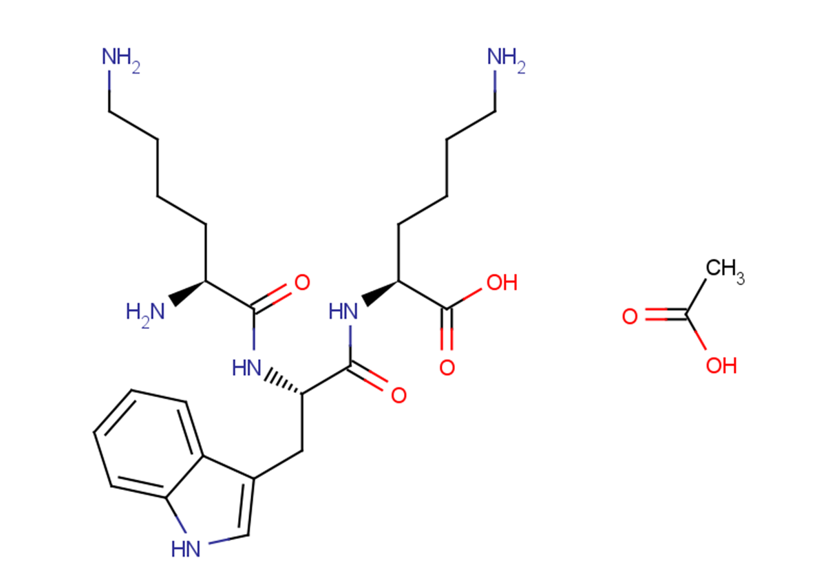 H-Lys-Trp-Lys-OH acetate H-Lys-Trp-Lys-OH acetate