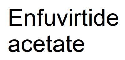 Enfuvirtide acetate Enfuvirtide acetate
