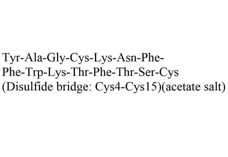 Tyr-Somatostatin-14 acetate(58100-03-1 free base) Tyr-Somatostatin-14 acetate(58100-03-1 free base)