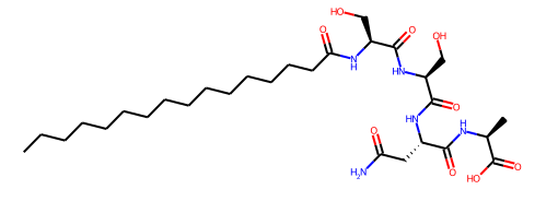 Palmitoyl tetrapeptide