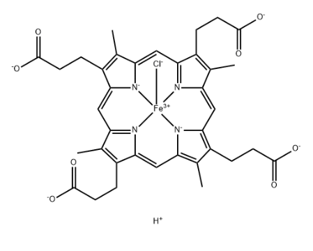 Cas:210537-27-2 鐵(Ⅲ)糞卟啉I 氯化物