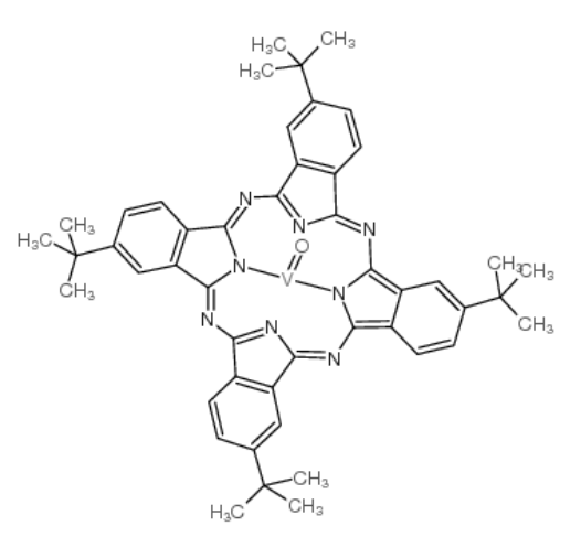 cas:95865-59-1 四叔丁基酞菁釩	