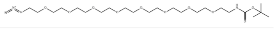 Azido-PEG8-NHBoc cas:2231845-12-6