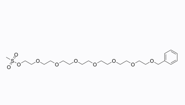 Benzyl-PEG7-Ms 芐基-七聚乙二醇-甲磺酸酯