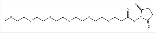 M-PEG6-NHS CAS1449390-12-8 甲基-五聚乙二醇-丙烯酸琥珀酰亞胺酯