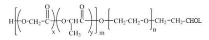 PLGA-PEG-Cholesterol，聚丙交酯-乙交酯-聚乙二醇-膽固醇