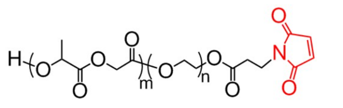 PLGA-PEG-MAL，聚乳酸-羥基乙酸共聚物-聚乙二醇-馬來酰亞胺