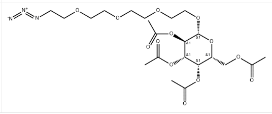 CAS:153252-44-9，Azido-PEG4-tetra-Ac-beta-D-glucose