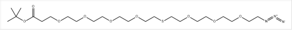 CAS:2055041-19-3，Azido-PEG3-S-PEG4-t-butyl ester