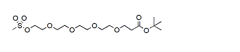 CAS:870487-48-2，Ms-PEG4-t-butyl ester