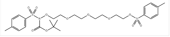 CAS:1817735-42-4，N-Tos-N-(t-butoxycarbonyl)-aminoxy-PEG4-Tos