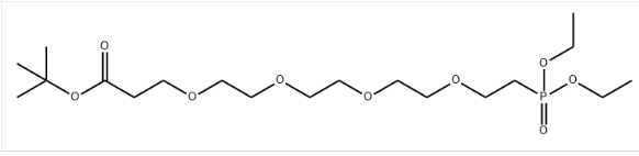 CAS:1623791-77-4，t-butyoxycarboxy-PEG4-phosphonic acid ethyl