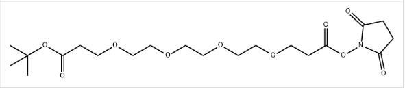 CAS:1835759-75-5，t-Butoxycarbonyl-PEG4-NHS ester