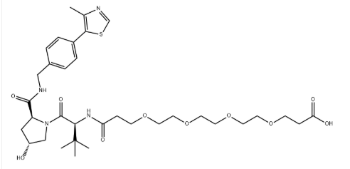 cas:2172820-12-9 (S,R.S)-AHPC-PEG4-acid