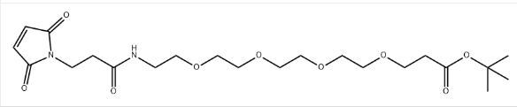 cas:1415800-35-9，Mal-Amido-PEG4-t-butyl ester
