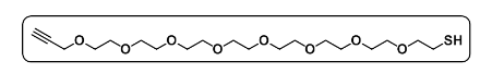 CAS1422540-92-8 Propargyl-PEG8-thiol
