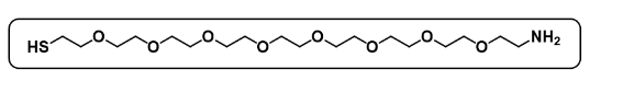 Thiol-PEG8-NH2 巰基-八聚乙二醇-氨基