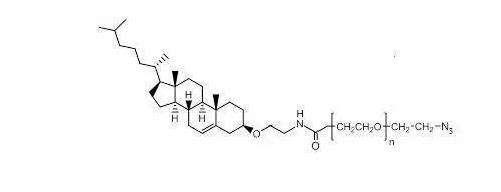 Cholesterol-PEG8-Azide 膽固醇-八聚乙二醇-疊氮
