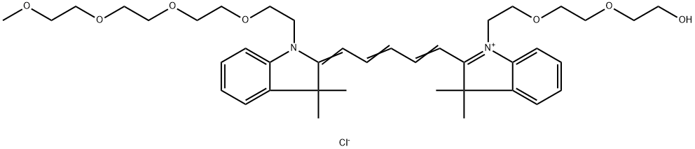 cas:2107273-12-9 N-(m-PEG4)-N'-(hydroxy-PEG2)-Cy5