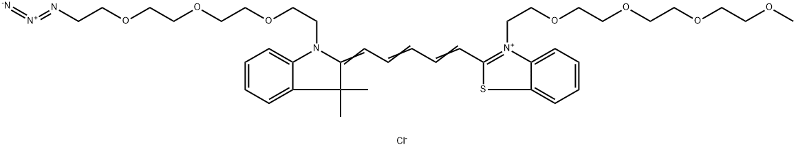 CAS：2107273-88-9 	N-(azide-PEG3)-N'-(m-PEG4)-Benzothiazole C