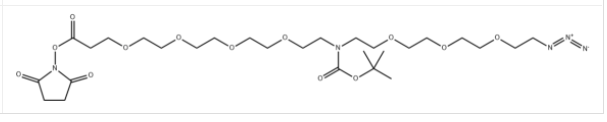 N-(Azido-PEG3)-N-Boc-PEG4-NHS ester CAS:2112731-96-9