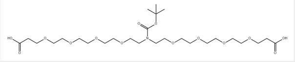 N-Boc-N-bis(PEG4-acid) CAS:2093152-88-4