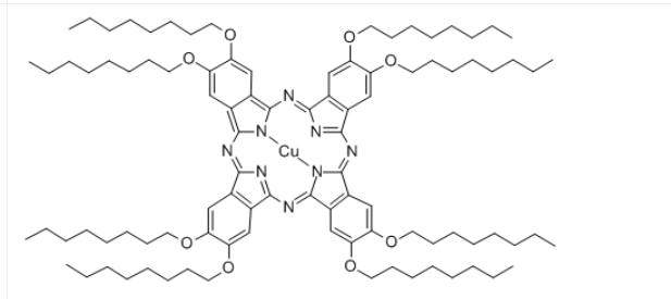 cas:119495-09-9|2,3,9,10,16,17,23,24-八(辛氧基)-29H,31H-酞菁銅	