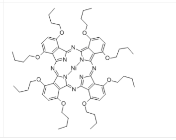1,4,8,11,15,18,22,25-八丁氧基-29H,31H-酞菁鎳(II) cas:155773-71-0